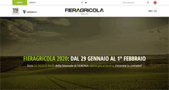 Desktop Screenshot of fieragricola.com